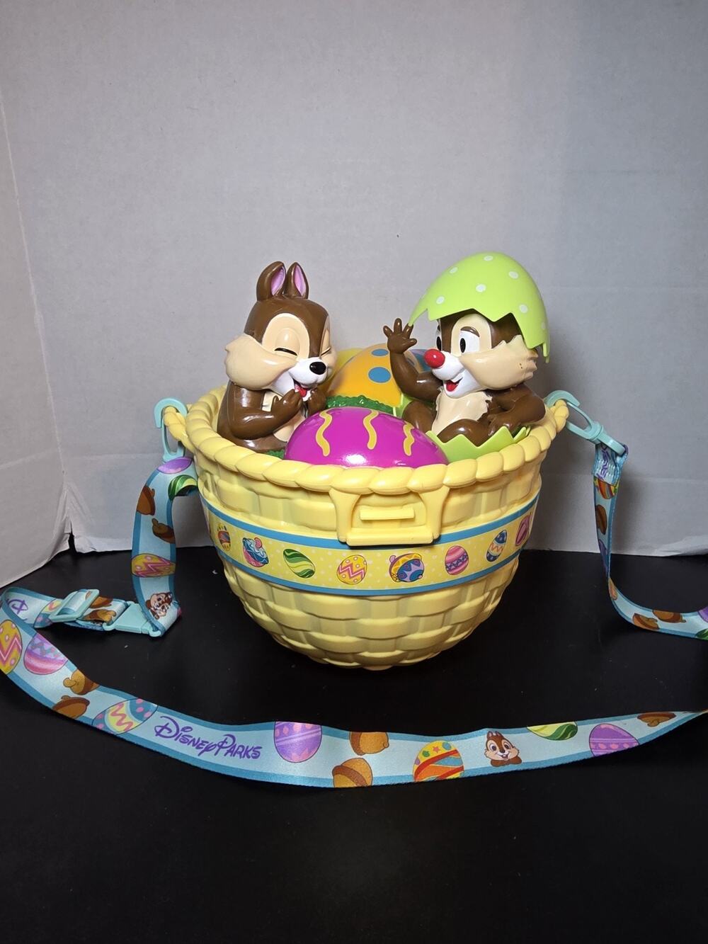 2024 Disney Chip & Dale Easter Basket Popcorn Bucket Disneyland Egg.